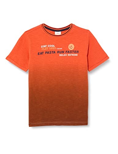 Jungen-T-Shirt kurzarm in 8577 brown