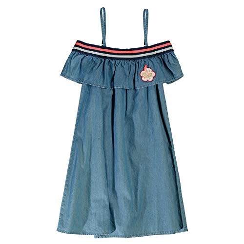 Mädchen-Kleid in 642 blue denim