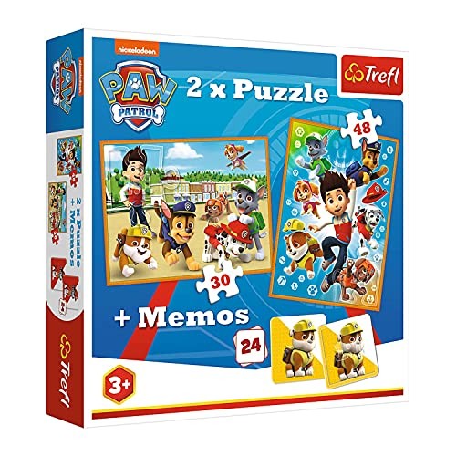 PAW 2in1 Puzzles + Memo in paw pawtastische r
