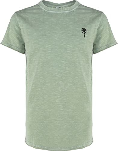Jungen-T-Shirt in 5480 moschusgr